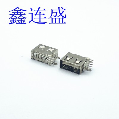 USB AF侧插短体10.0 反向直边