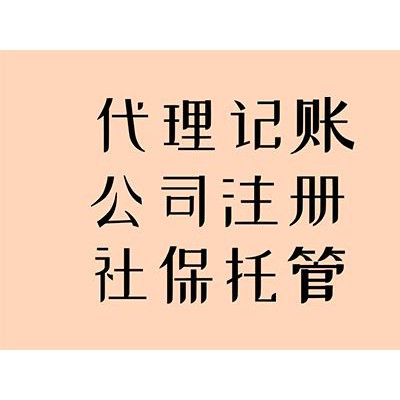 免费注册公司个体工商户一般纳税人、小规模代理记账等