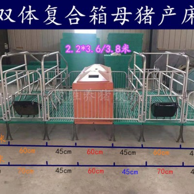 双体母猪产床 育保一体母猪产床生产厂家