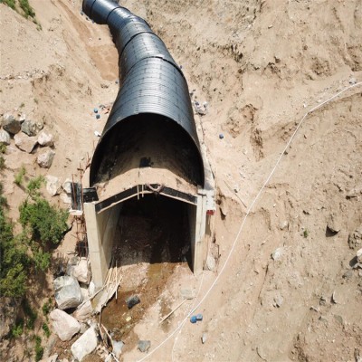 湖北公路涵洞加固波纹钢板  拼装大口径钢制波纹管涵