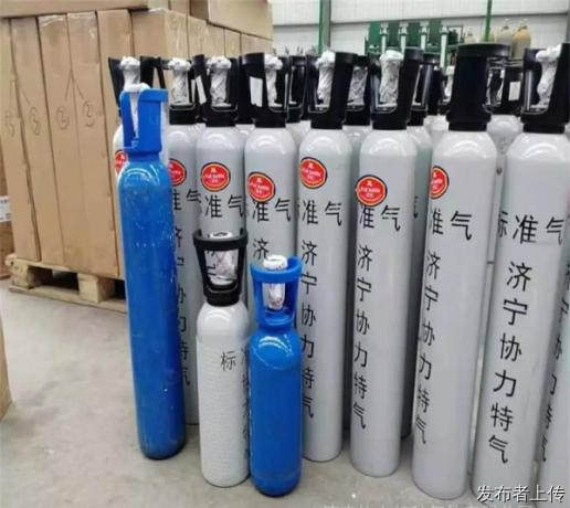 济宁协力特气 1%甲烷标准气样 8L瓦斯标准气