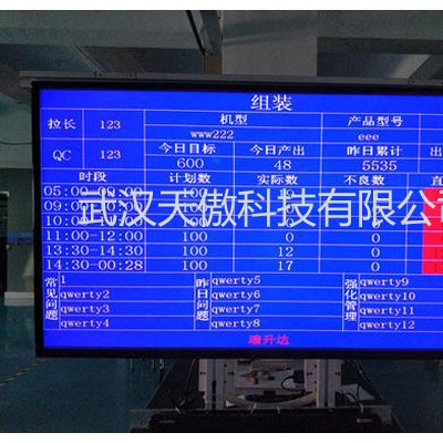 工业LCD液晶智能电视显示器电子看板系统